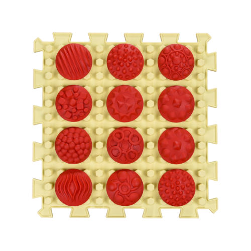 Ortek Mix Puzzle 4 elemből álló masszázs szőnyeg + 4 készlet „Minta” modul-rész