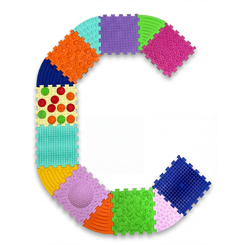 Ortek Multi Mix masszázs szőnyeg 8 elem + 6 szektor