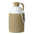 Mininor összecsukható szilikon kulacs 200/500ml (Szín: homok)