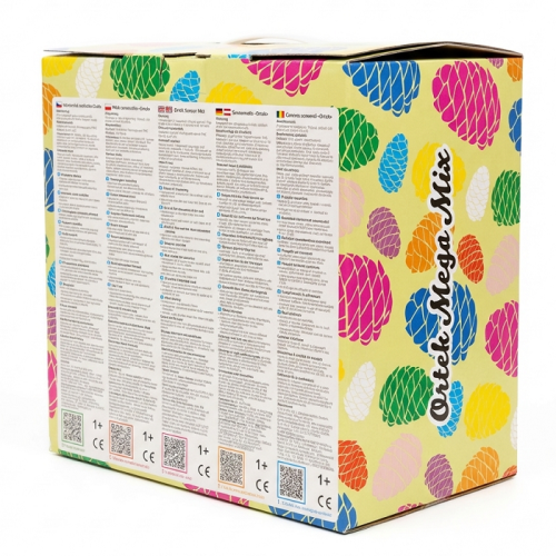 Szenzoros szőnyeg Ortek Mega Mix Puzzle 12 elem + 8 háromszögű elem PASZTELL