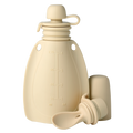 Mininor smoothie tartó kanállal 120 ml (Szín: bézs)