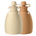 Mininor smoothie tartó 120 ml 2 db (Szín: bézs/barna)
