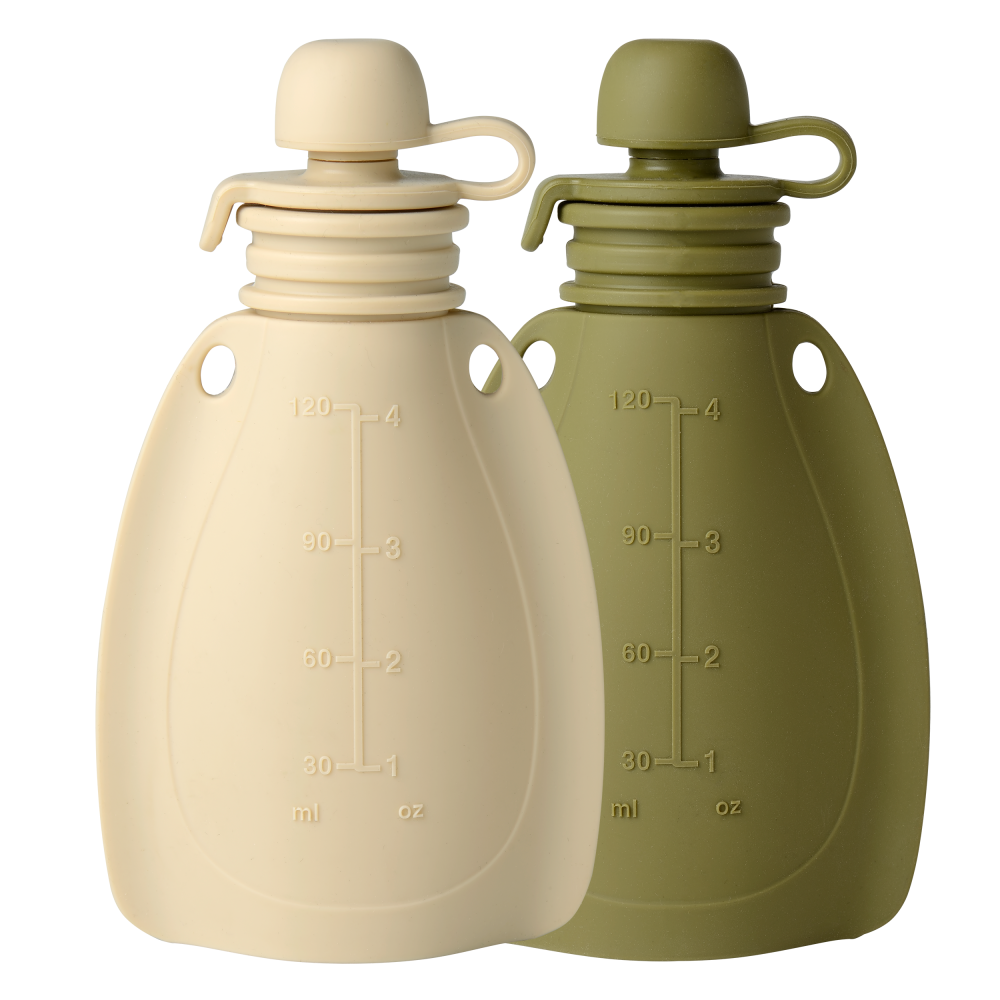 Mininor smoothie tartó 120 ml 2 db (Szín: bézs/moha)