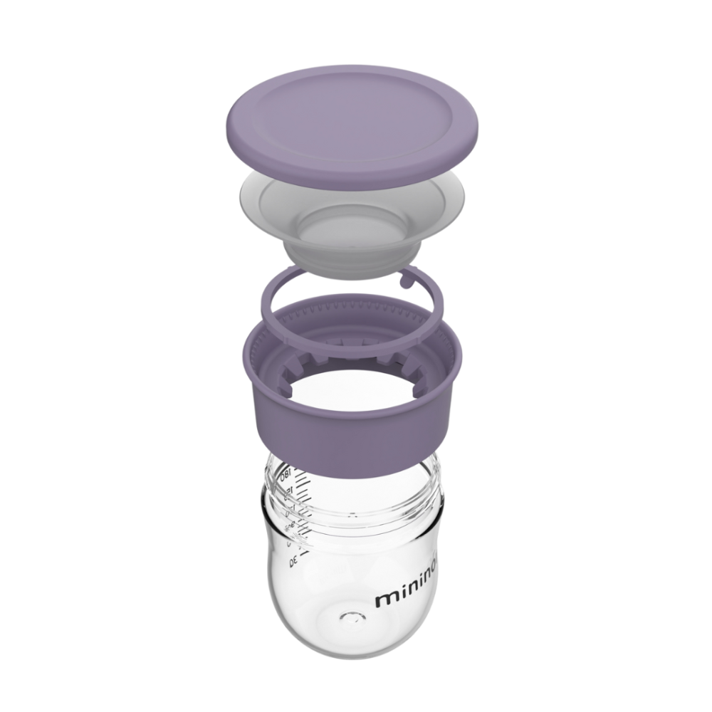 Mininor 360° tanuló pohár 220 ml (Szín: égkék)