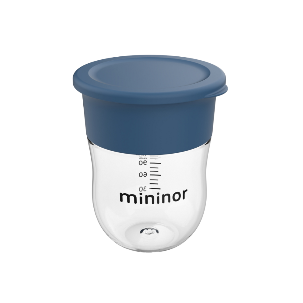 Mininor 360° tanuló pohár 220 ml (Szín: lila)