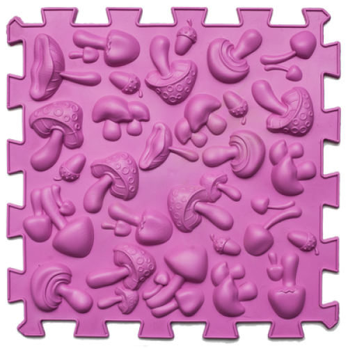 Ortek Mix Puzzle 8 elemből álló masszázs szőnyeg + „Minták” ajándékba