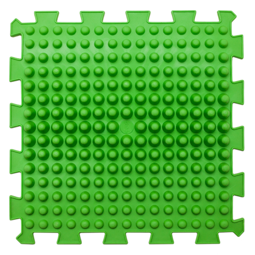 Ortek Dinoszauruszok Puzzle 10 elemből álló masszázs szőnyeg + 6 Háromszögű puzzle elem
