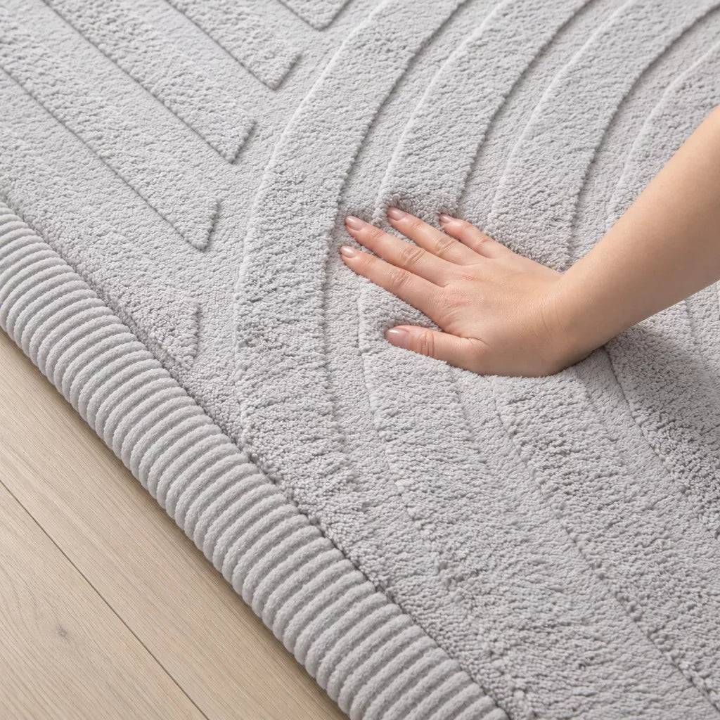 Hakuna matte memóriahabos puha gyerekszőnyeg 150x200 cm - Linea szürke