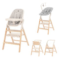 Carrello Ergo 4 az 1-ben etetőszék és tanulótorony (0-110 kg) - Linen Beige (CRL-16701)
