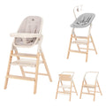 Carrello Ergo 4 az 1-ben etetőszék és tanulótorony (0-110 kg) - Sugar Beige (CRL-16701)