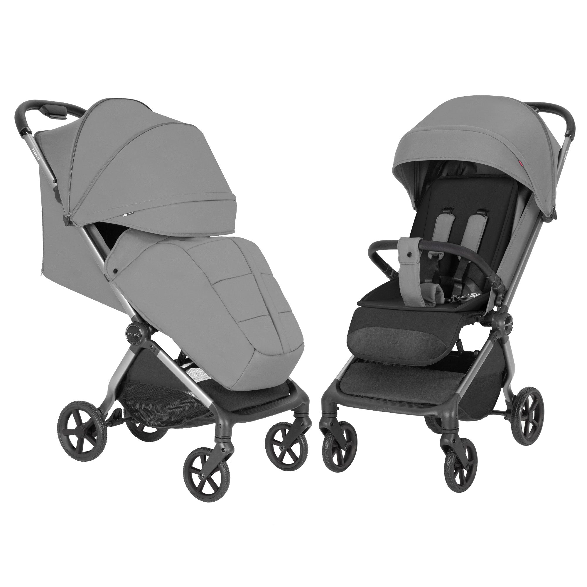 Carrello Atom M 2.0 sport babakocsi – Alloy Grey (CRL-5527)