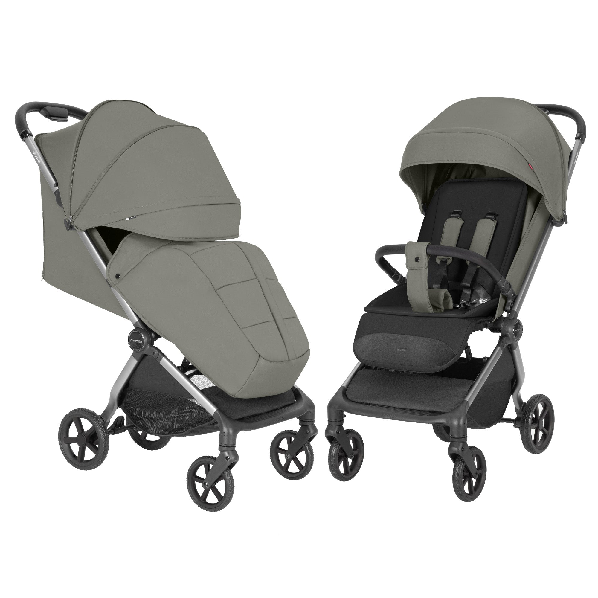 Carrello Atom M 2.0 sport babakocsi – Racing Green (CRL-5527)