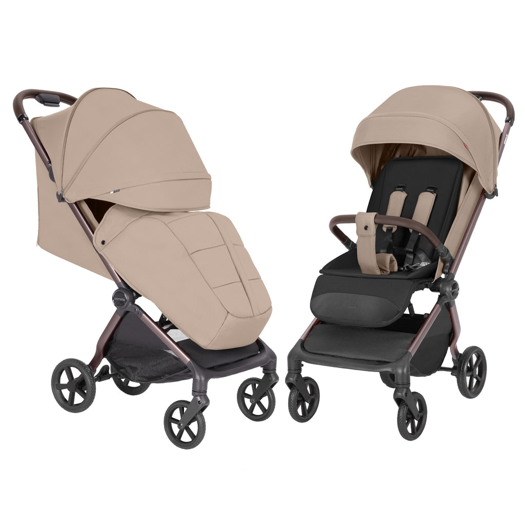 Carrello Atom M 2.0 sport babakocsi – Snow Beige (CRL-5527)