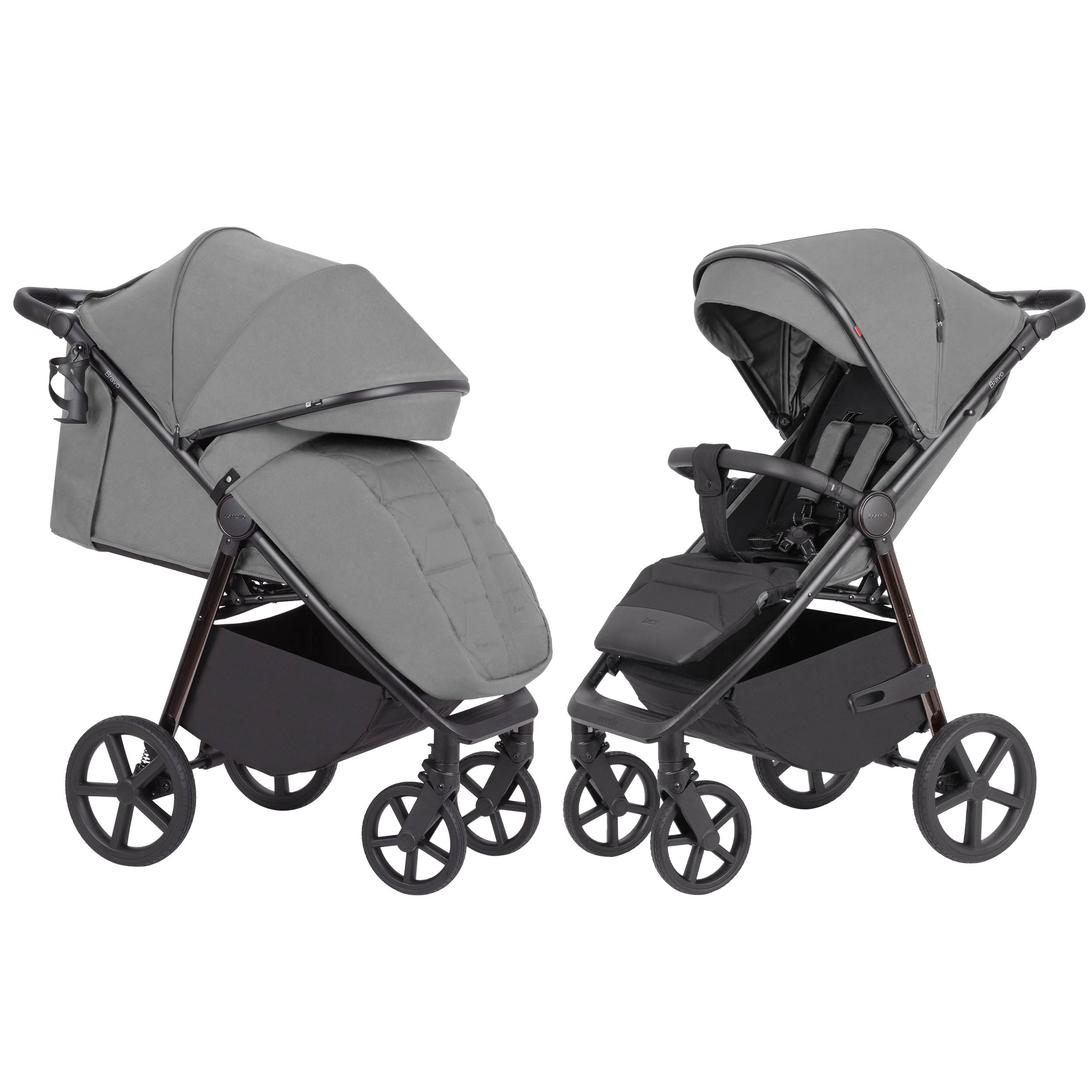 Carrello Bravo Plus sport babakocsi – Forest Grey (CRL-5515)
