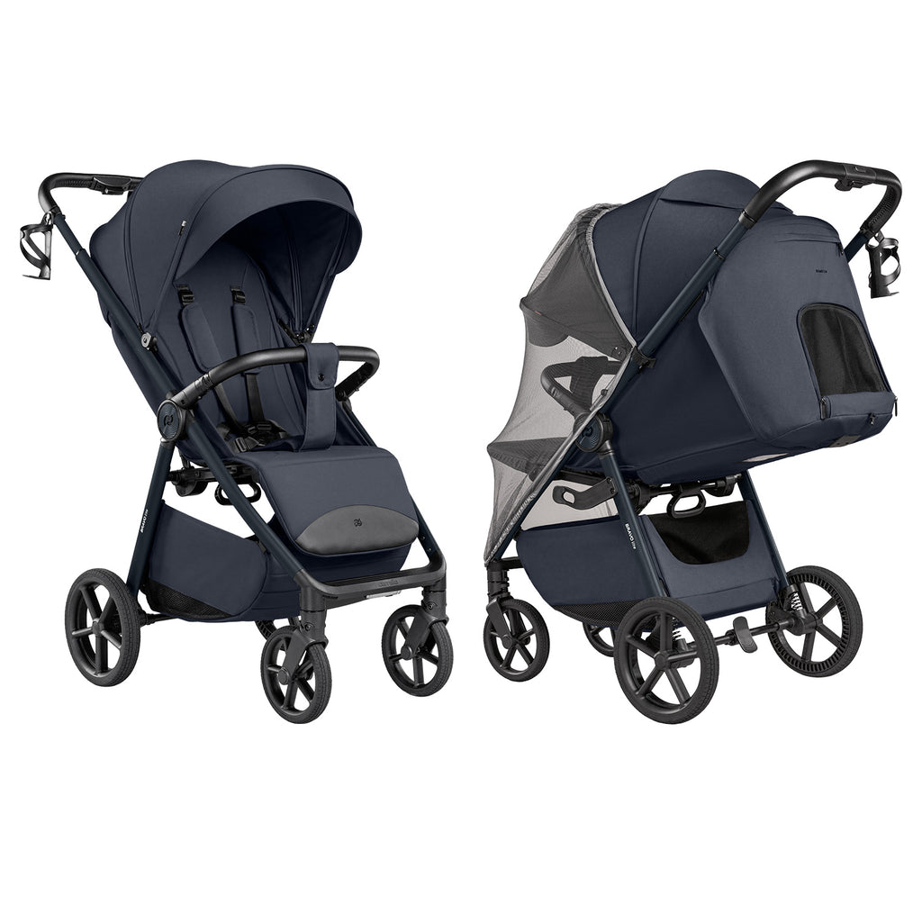Carrello Bravo Lite Deluxe sport babakocsi – Midnight Blue (CRL-5529)