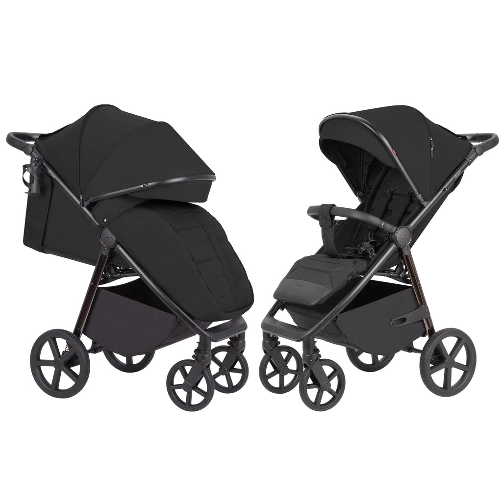 Carrello Bravo Plus sport babakocsi – Pure Black (CRL-5515)