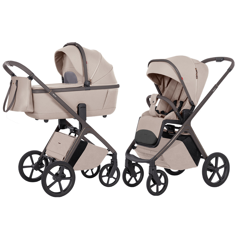 Carrello Vector 2 az 1-ben babakocsi – Angora Beige (CRL-6552)
