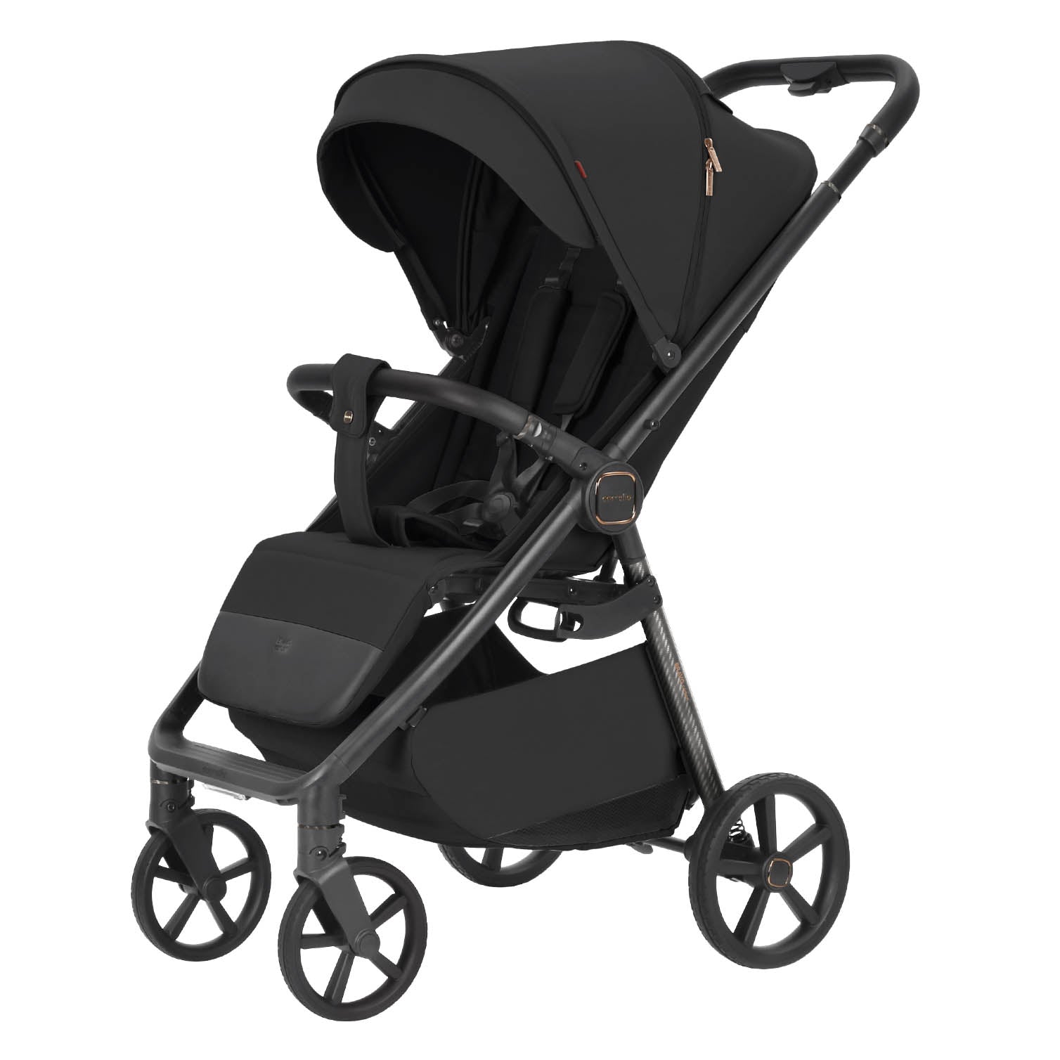 Carrello Bravo Carbon sport babakocsi – Deep Black (CRL-5530)