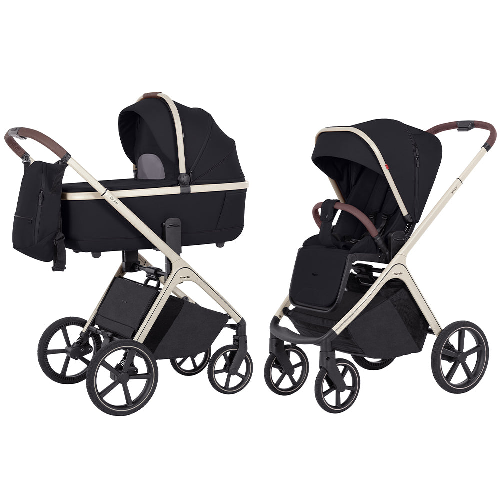 Carrello Vector 2 az 1-ben babakocsi – Pearl Black (CRL-6550)