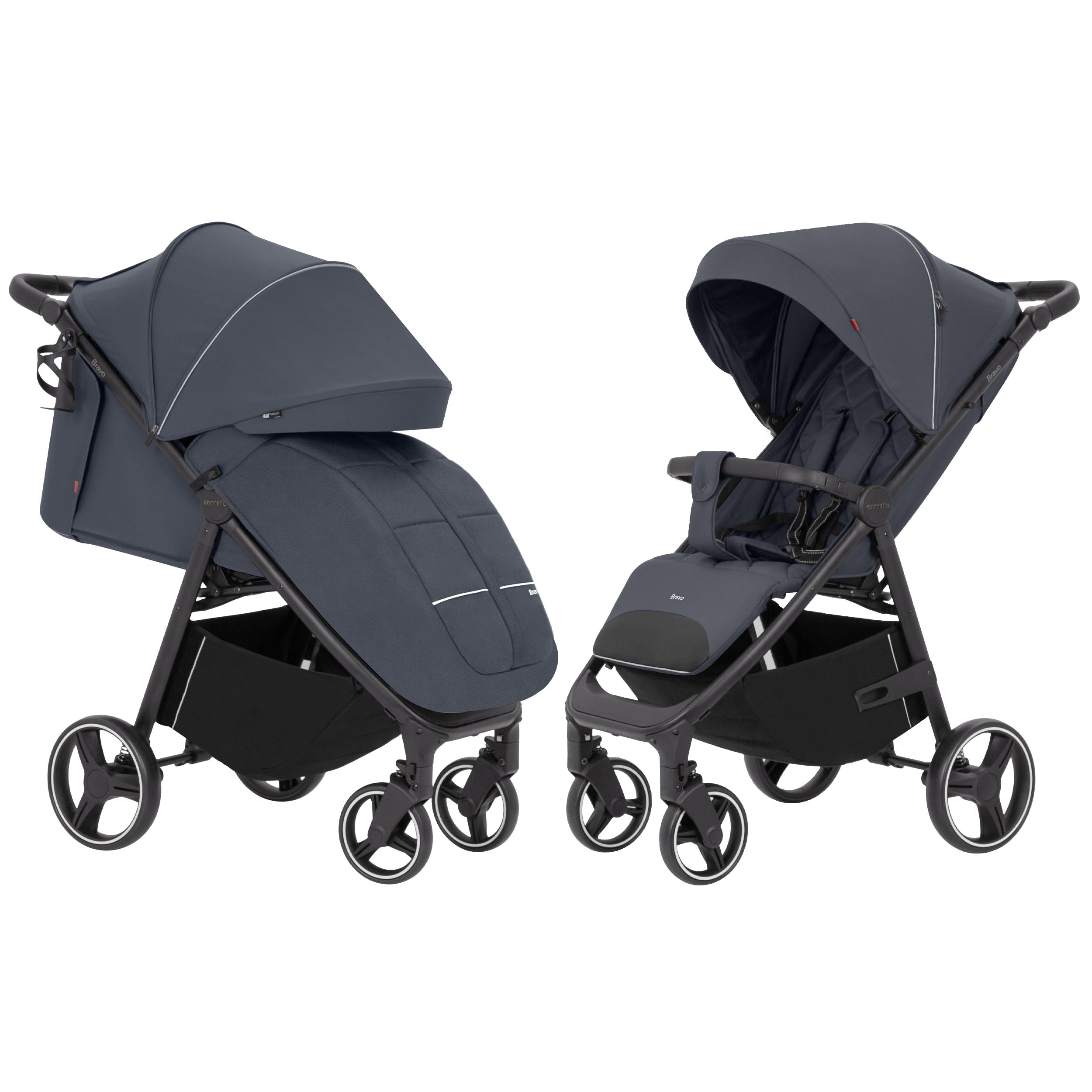 Carrello Bravo sport babakocsi – Timber Grey (CRL-8512)