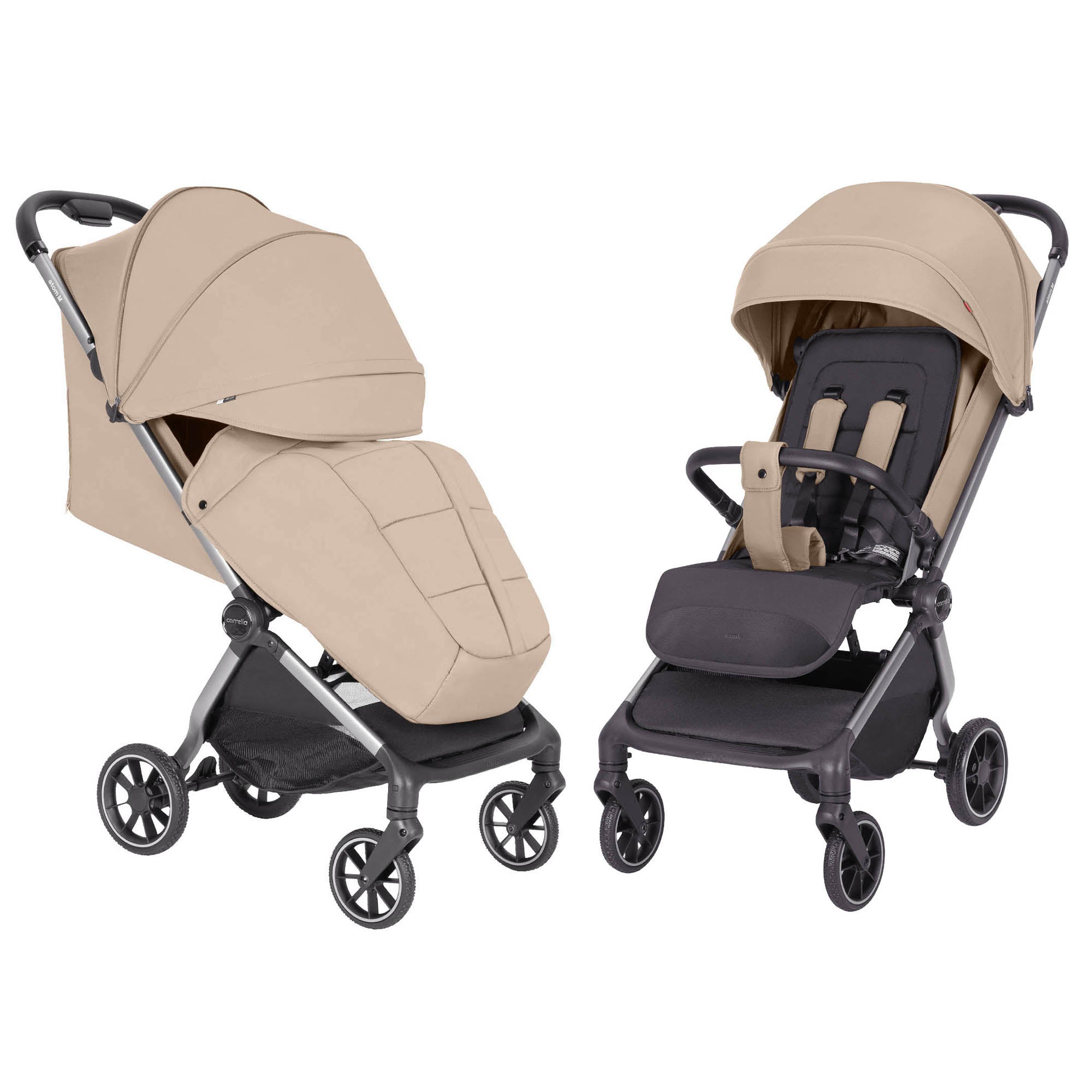 Carrello Atom M sport babakocsi – Snow Beige (CRL-5527)
