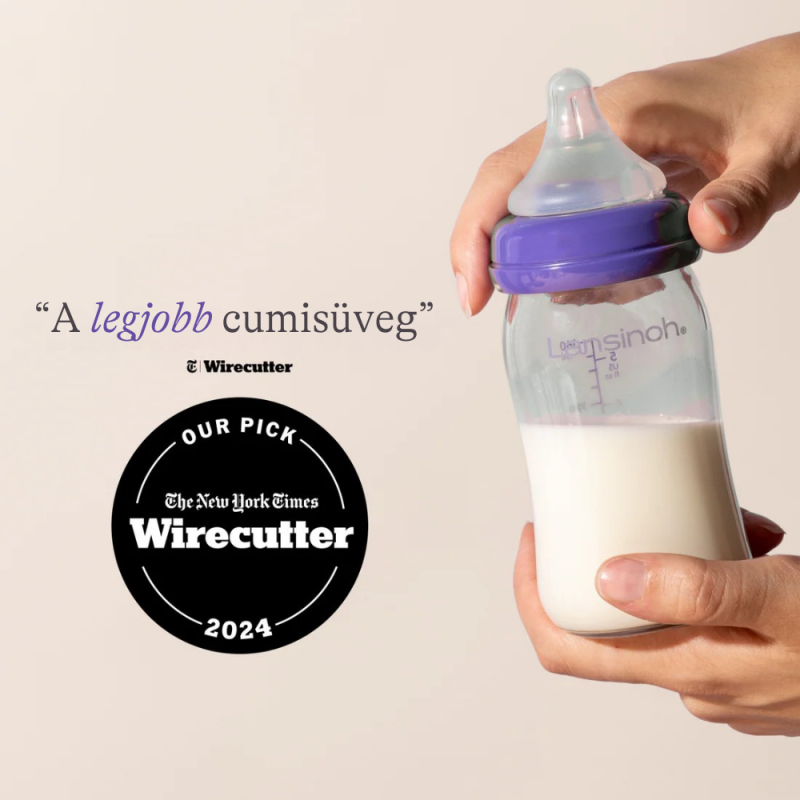 Lansinoh üveg cumisüveg 160 ml