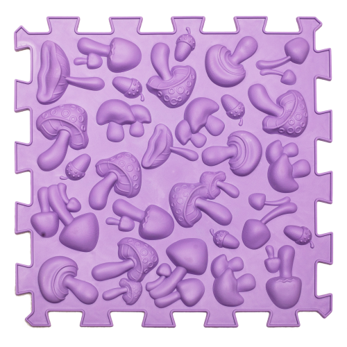Masszázs szőnyeg Puzzle Mix Pasztell 6 darabos