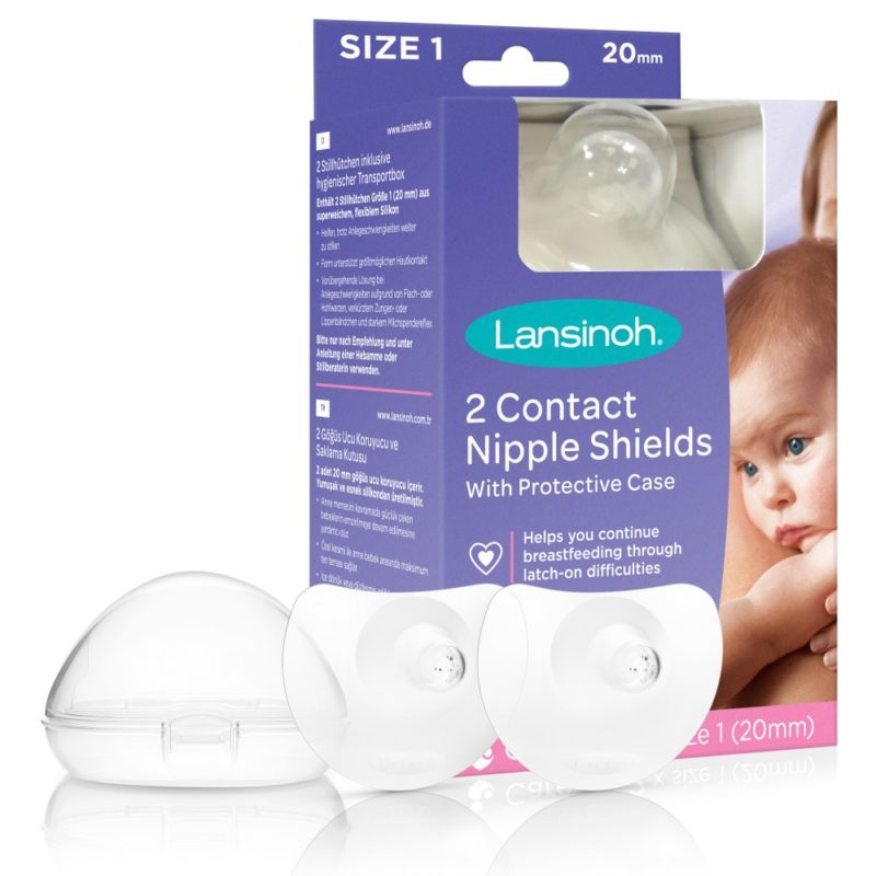 Lansinoh kontakt bimbóvédő szilikon mini 2 db