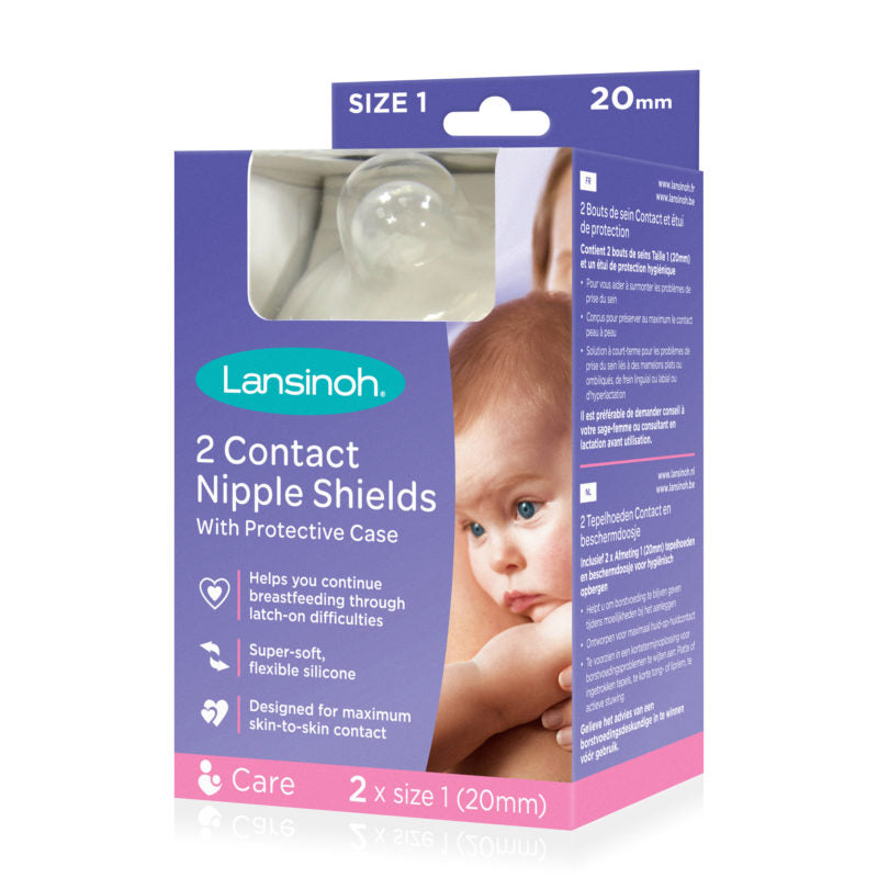 Lansinoh kontakt bimbóvédő szilikon mini 2 db
