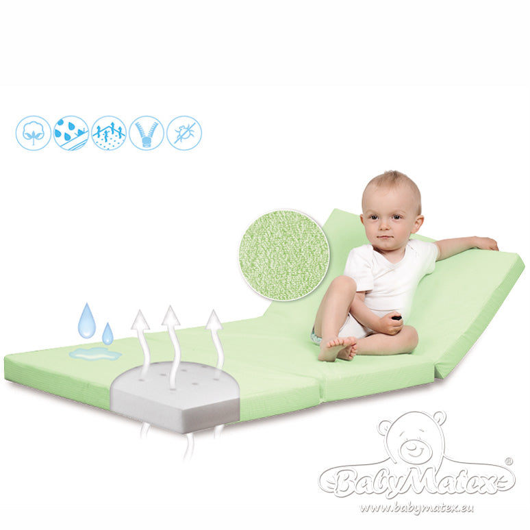 MATEX légáteresztő utazóágy matrac – 60 × 120 × 6 cm