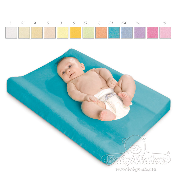 MATEX PREMIUM gumis frottír pelenkázólap huzat 50×70 / 60×80 cm – Vegyes színek