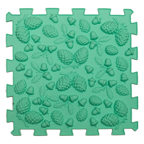 Masszázs szőnyeg Puzzle Mix Pasztell 8 darabos