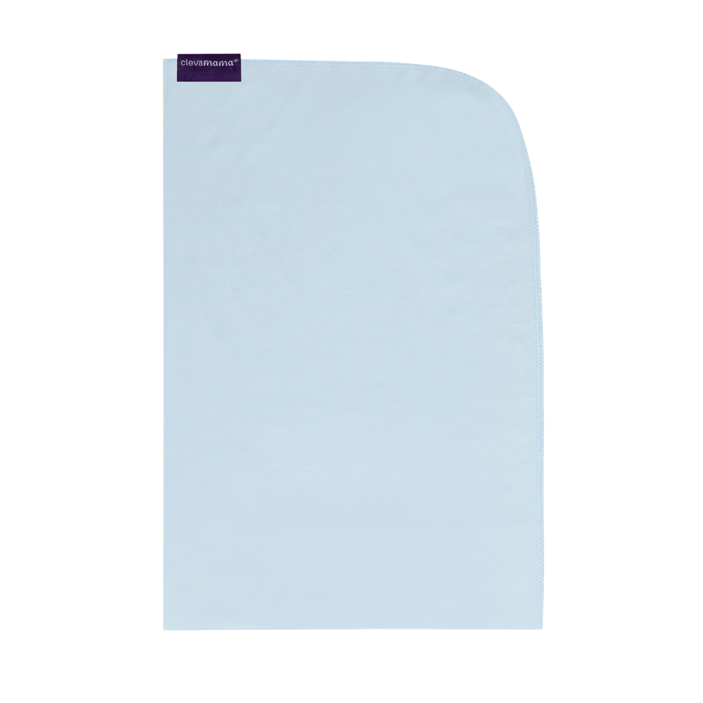 ClevaMama TENCEL® univerzális matracvédő 70x90 cm (Szín: kék)