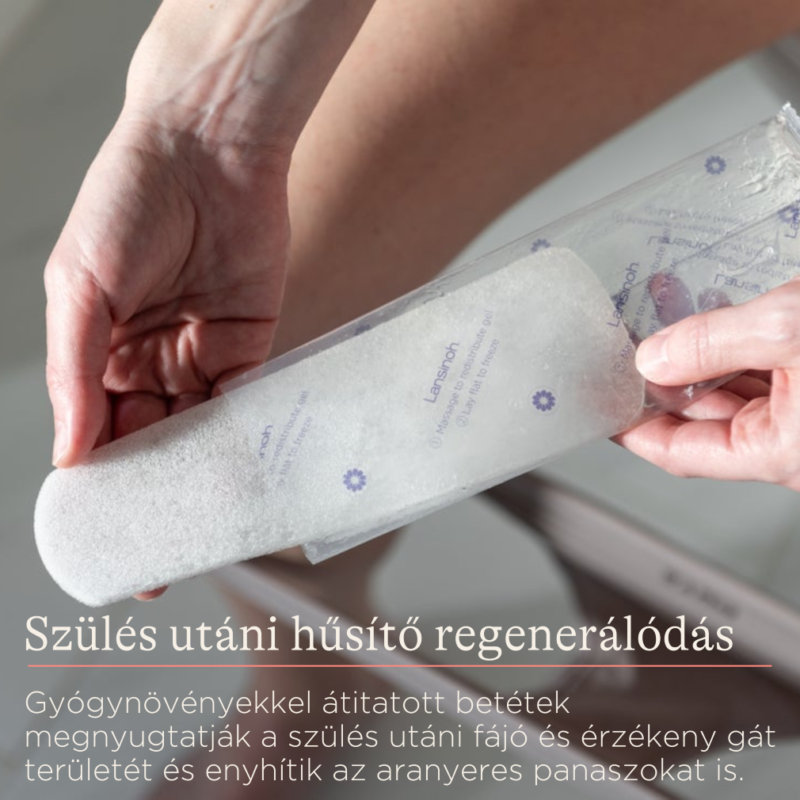 Lansinoh szülés utáni hűsítő, regeneráló betét 8 db