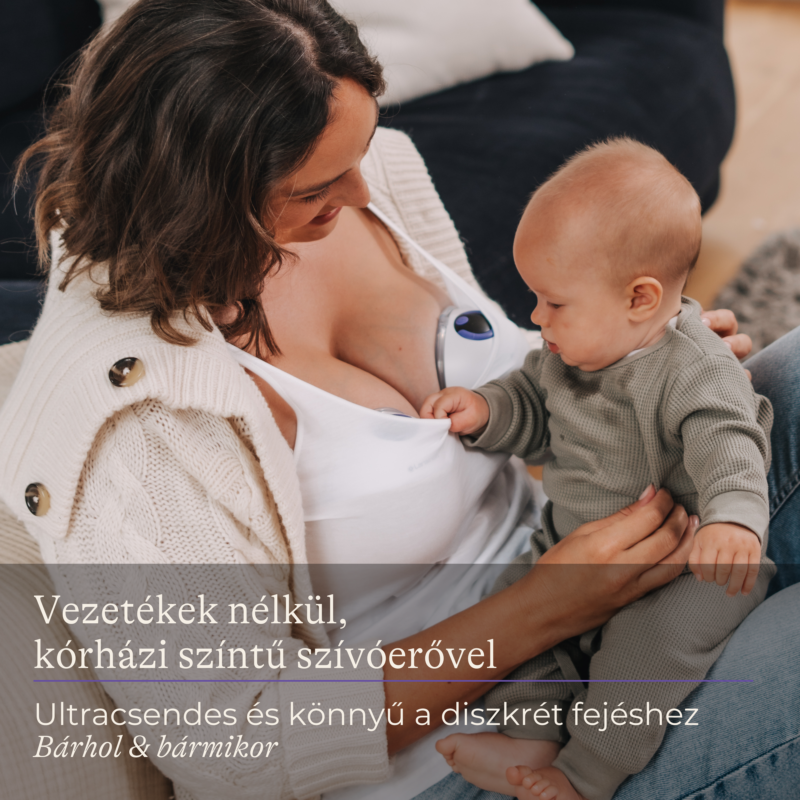 Lansinoh hordható mellszívó 4 fázisú - egyes
