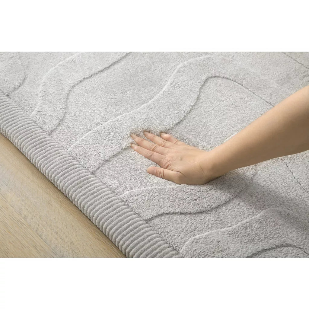 Hakuna matte memóriahabos puha gyerekszőnyeg 150x200 cm - Ground Flow Szürke