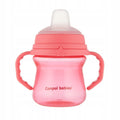 Canpol babies itatópohár szilikon ivócsőrrel FirstCup 150ml rózsaszín