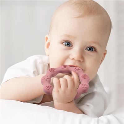 BabyOno RING szilikon rágóka