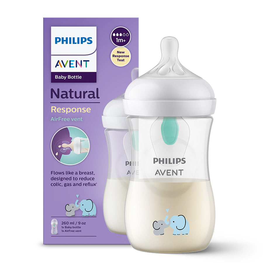Philips Avent SCY673/81 Natural Response AirFree dekoros cumisüveg 260 ml