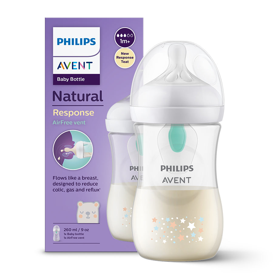 Philips Avent SCY673/82 Natural Response AirFree dekoros cumisüveg 260 ml