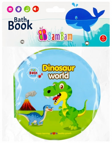 Bam Bam Dinoszauruszos fürdőkönyv