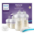 Philips Avent SCD838/11 Natural Response kezdőszett – 4 cumisüveg, Ultra Soft cumi és cumisüvegkefe