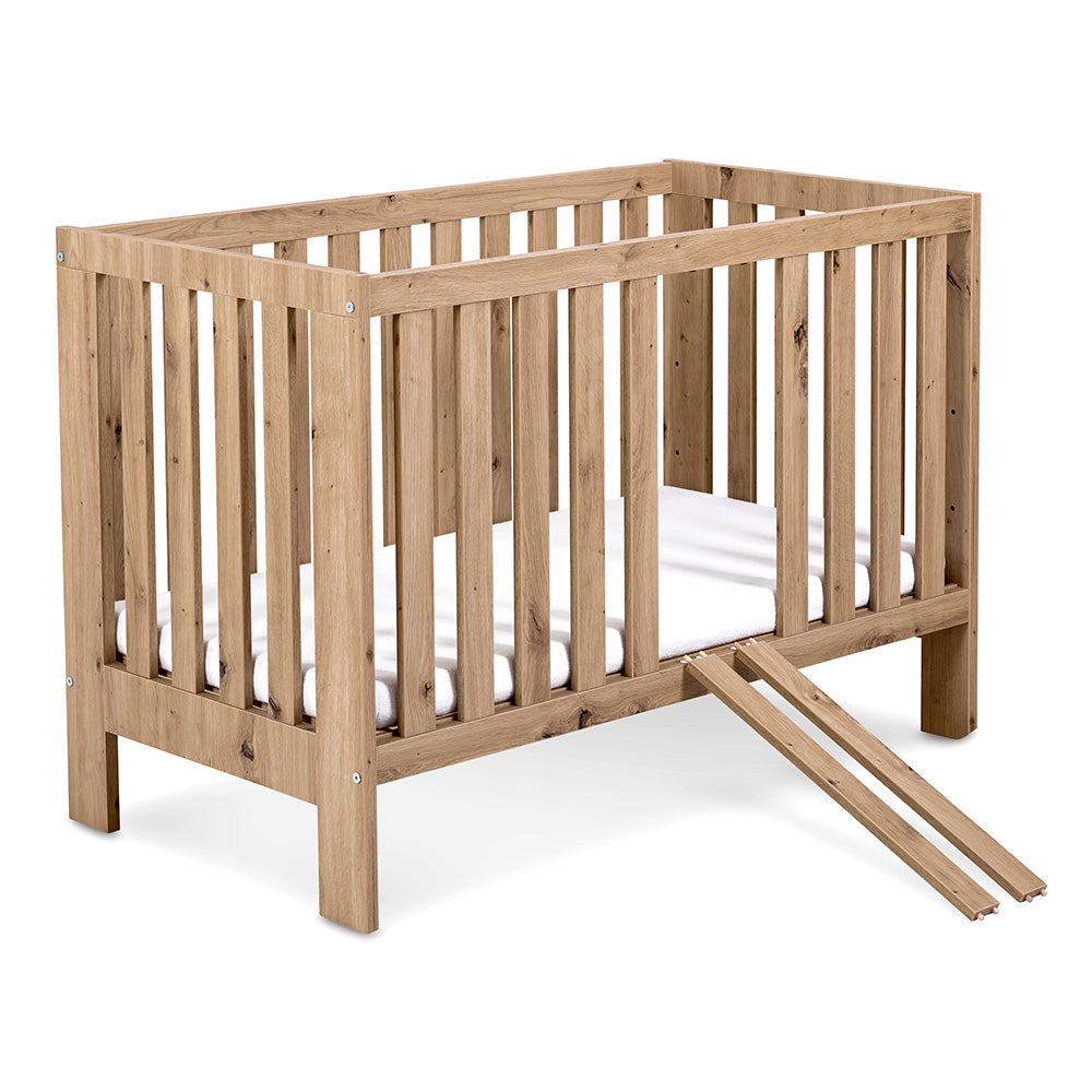 KLUPS Amelia II babaágy 120 × 60 cm – tölgy
