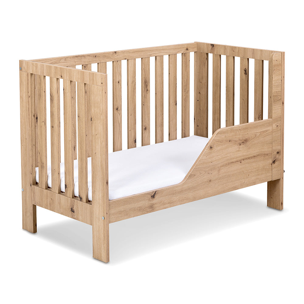 KLUPS Amelia II babaágy 120 × 60 cm – tölgy