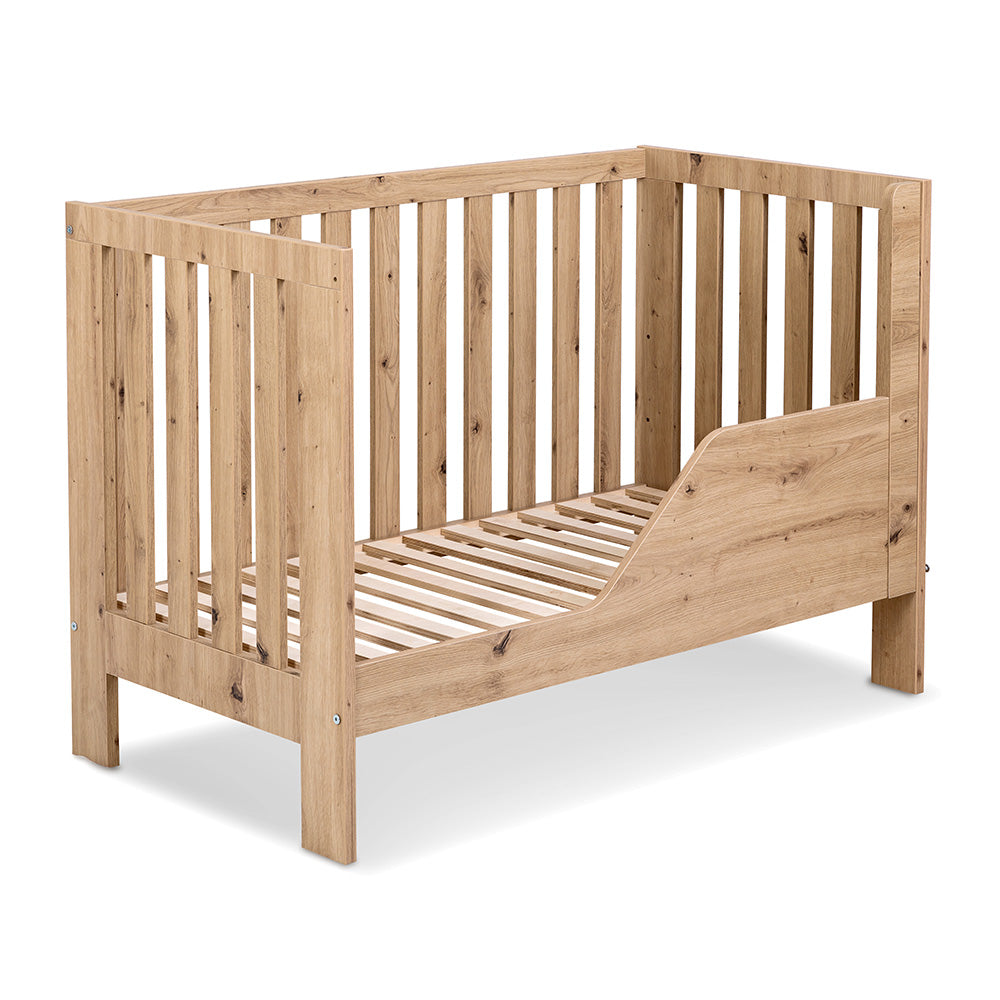 KLUPS Amelia II babaágy 120 × 60 cm – tölgy