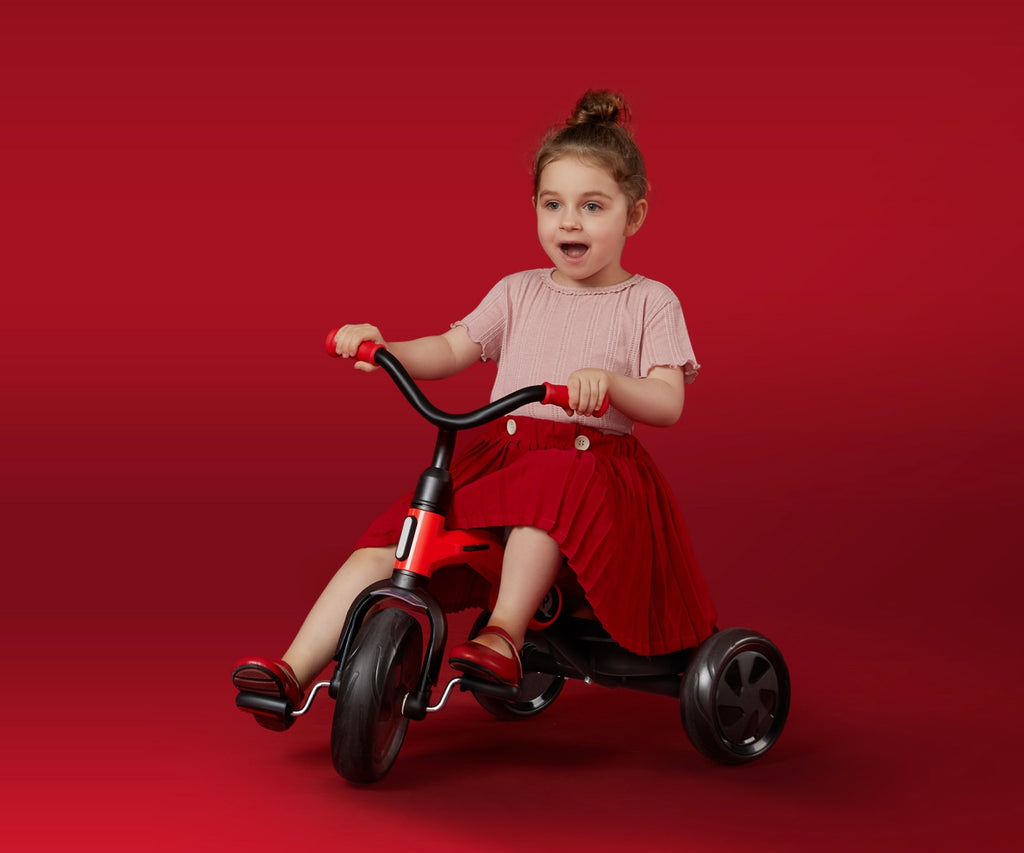Milly Mally Qplay Ant összecsukható háromkerekű gyerek tricikli – Red