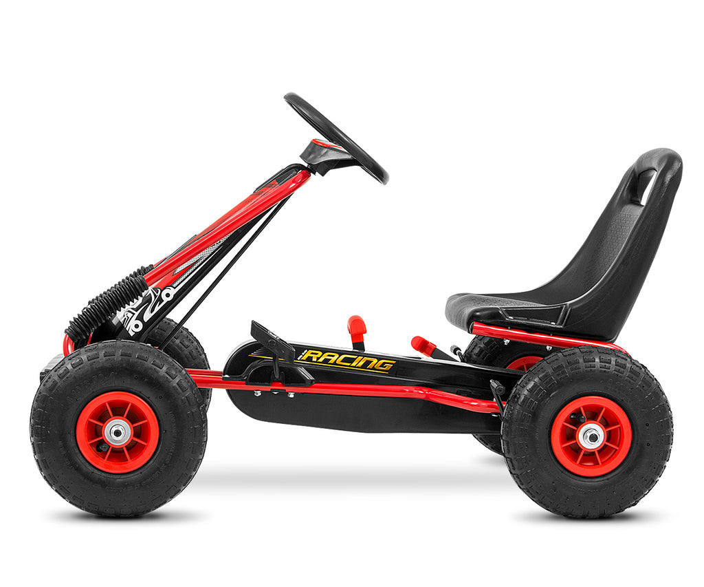 MILLY MALLY Thor pedálos gokart – Piros