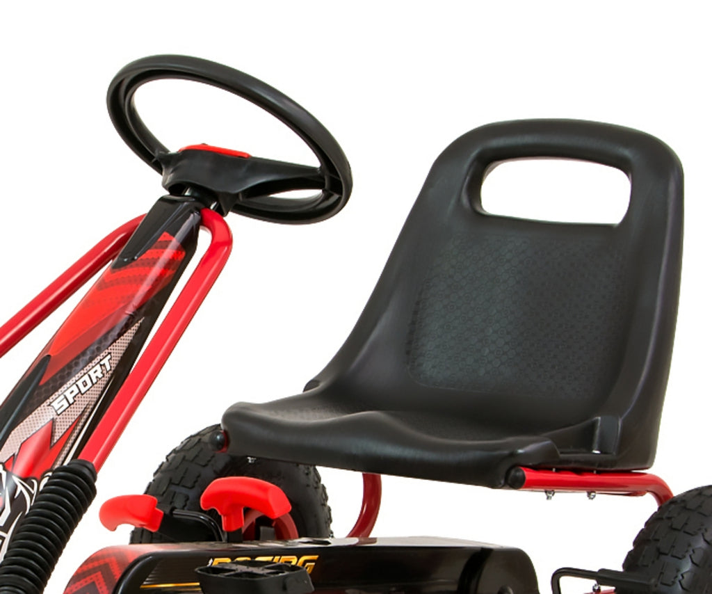 MILLY MALLY Thor pedálos gokart – Piros