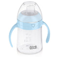 LOVI első itatópohár puha csőrrel 150 ml. kék