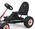 MILLY MALLY Viper pedálos gokart állítható üléssel – Fehér